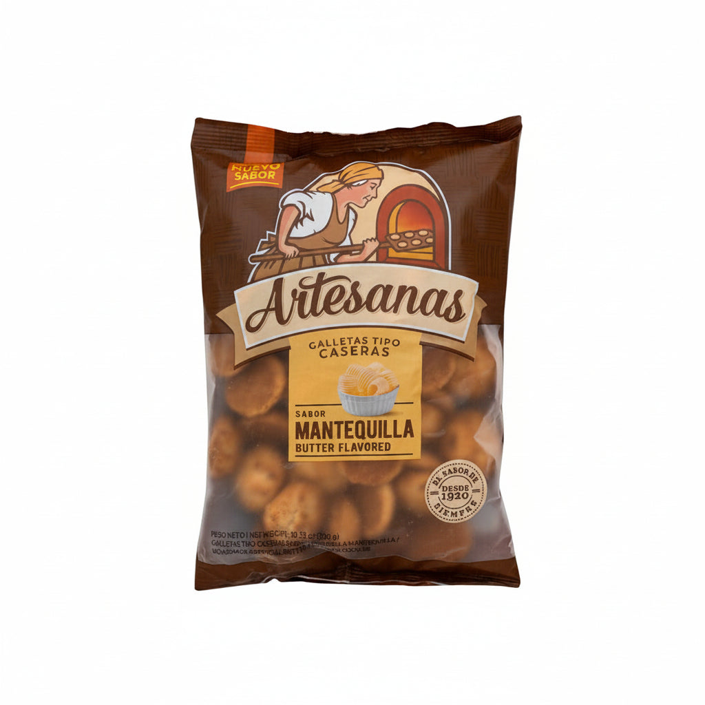 GALLETAS DE MANTEQUILLA ARTESANAS 300GR