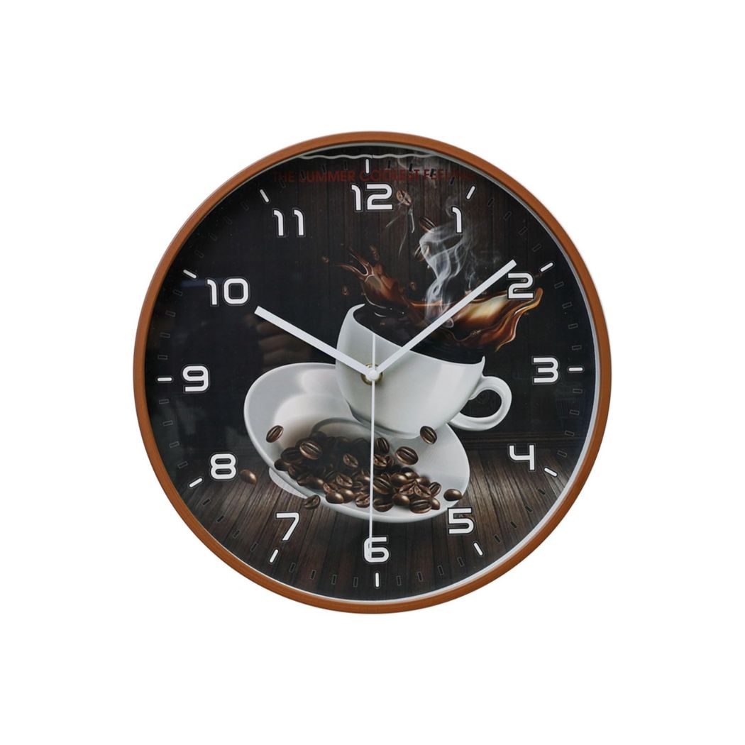 RELOJ DECORATIVO DISEÑO TAZA DE CAFÉ