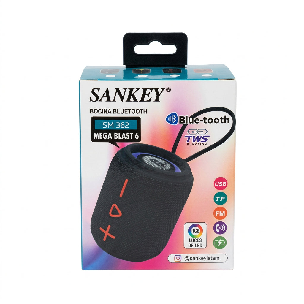 BOCINA PORTÁTIL SANKEY