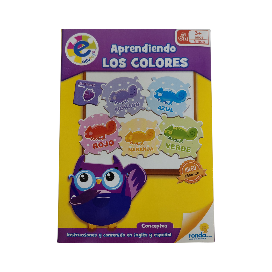 CARTAS DICACTICAS APRENDIENDO LOS COLORES