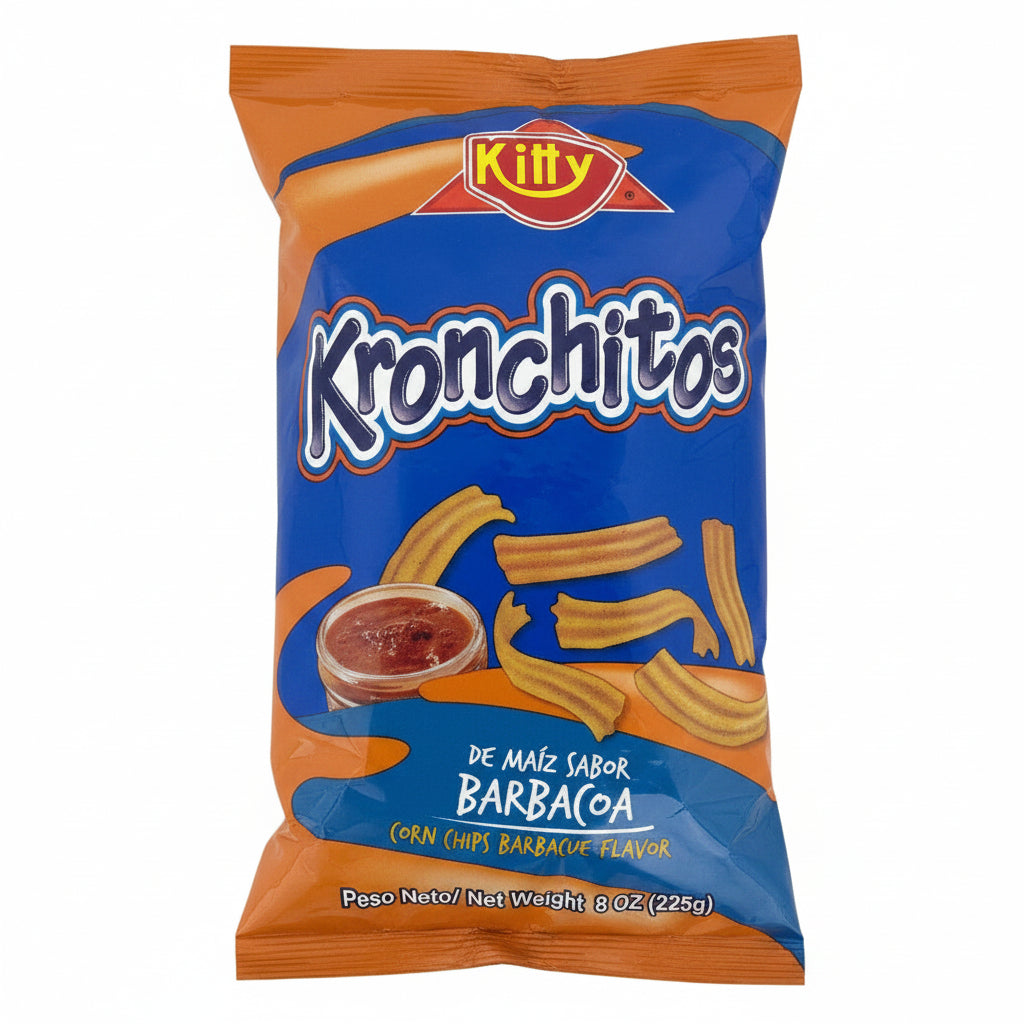 SNACKS KRONCHITOS BBQ KITTY 225GR