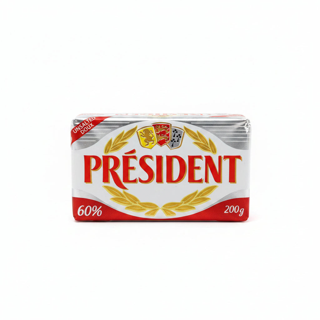 MANTEQUILLA SIN SAL PRESIDENT 200GR