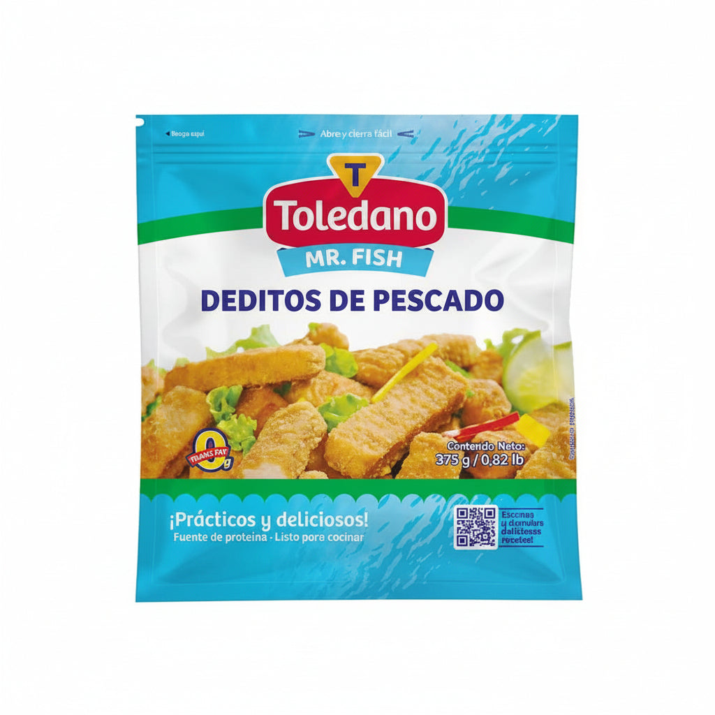 DEDITOS DE PESCADO TOLEDANO 375GR