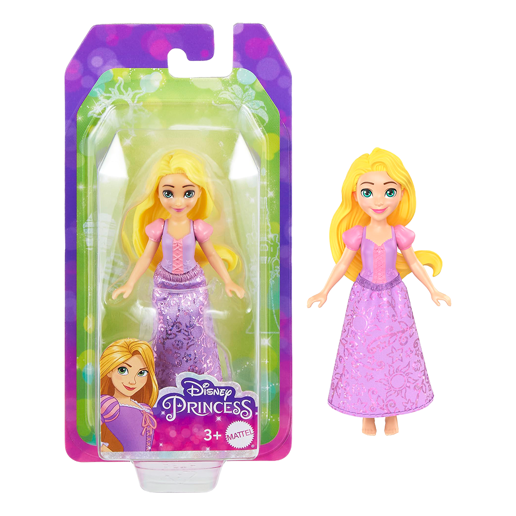 MUÑECA MINI RAPUNZEL DE DISNEY 9CM