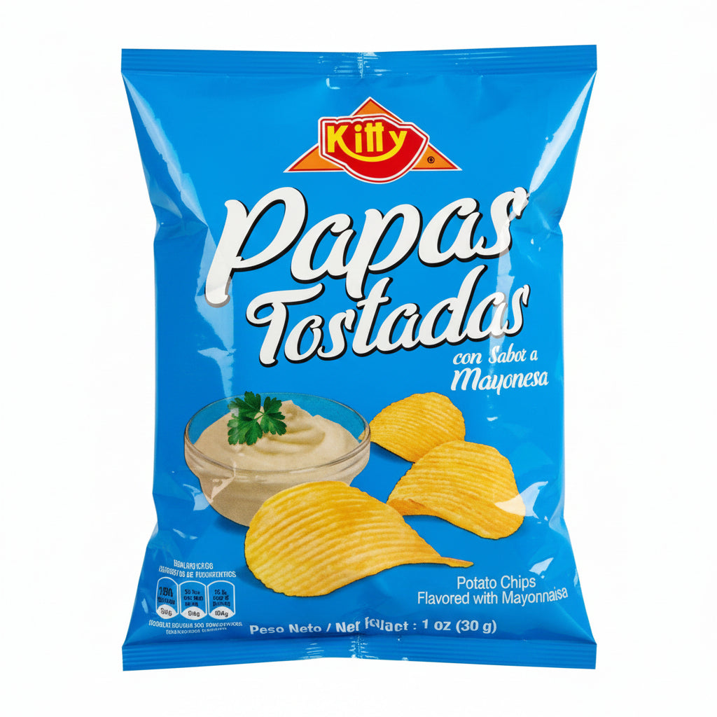 PAPITAS TOSTADA MAYONESA KITTY 30GR