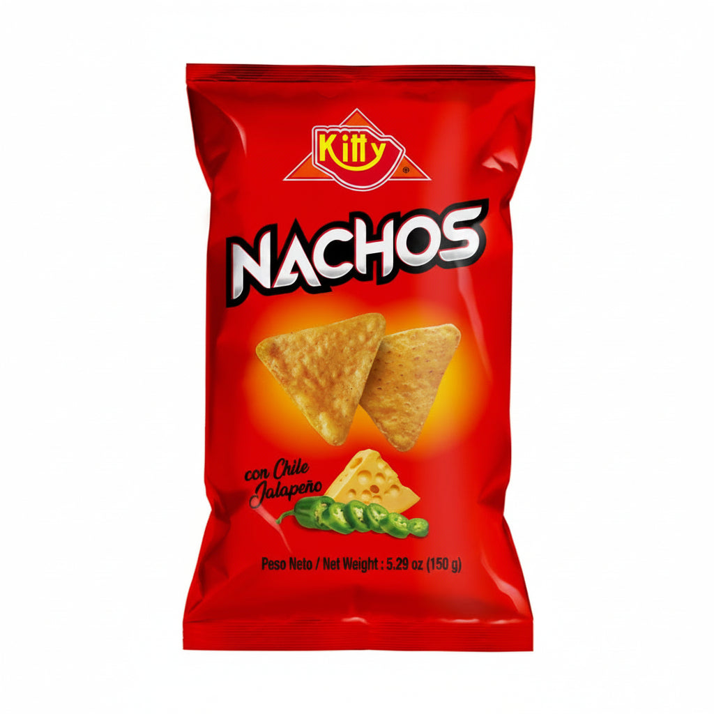 NACHO CON CHILE JALAPENO KITTY 150GR