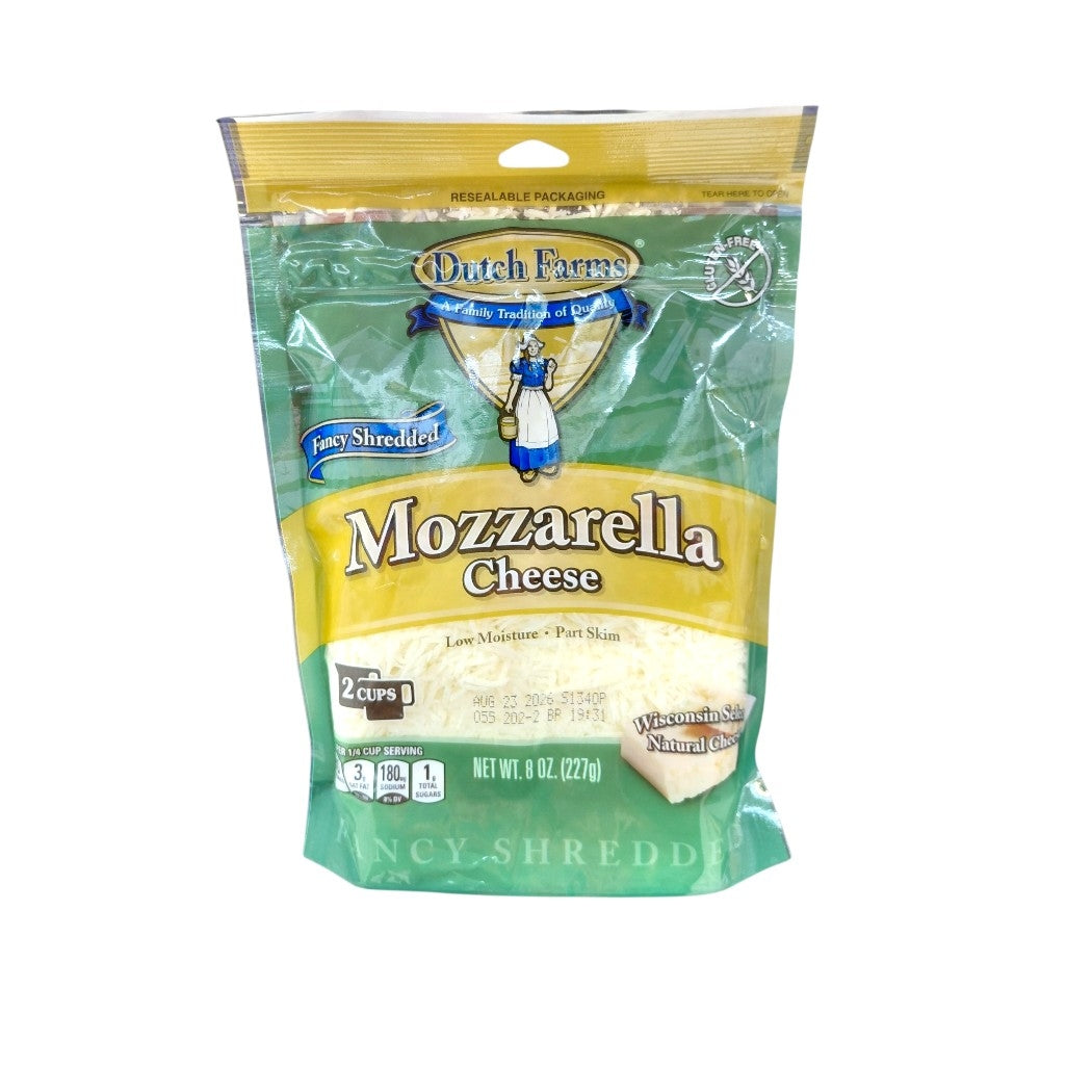 QUESO MOZZARELLA RALLADO DUTCH FARMS 227GR