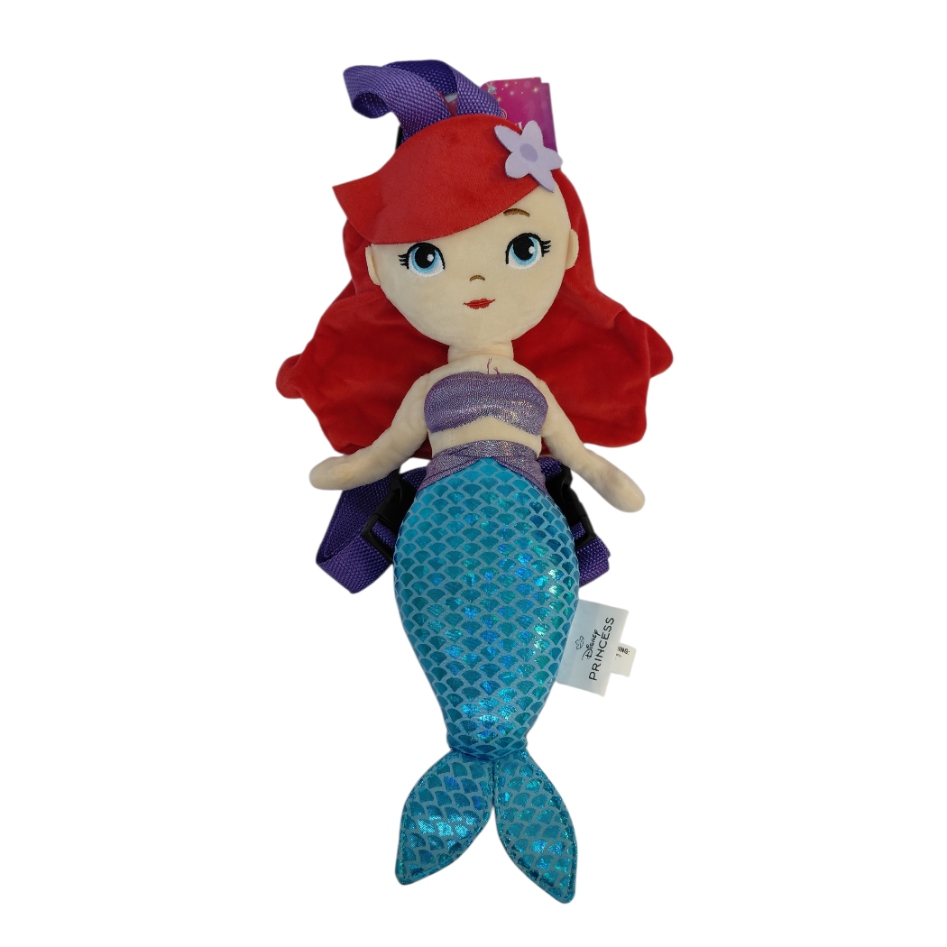 MOCHILA PELUCHE DE LA SIRENITA