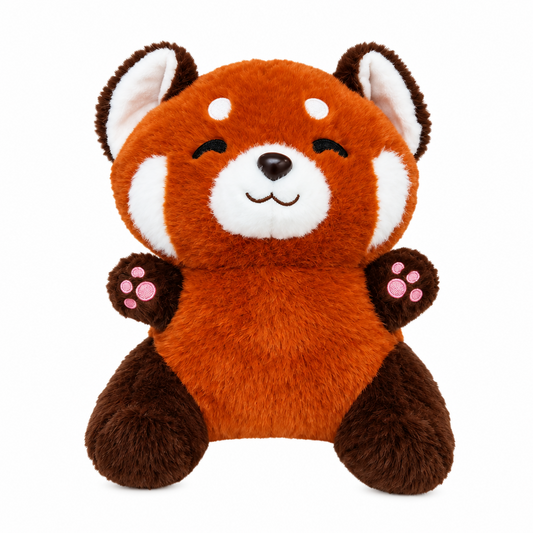 PELUCHE PANDA ROJO