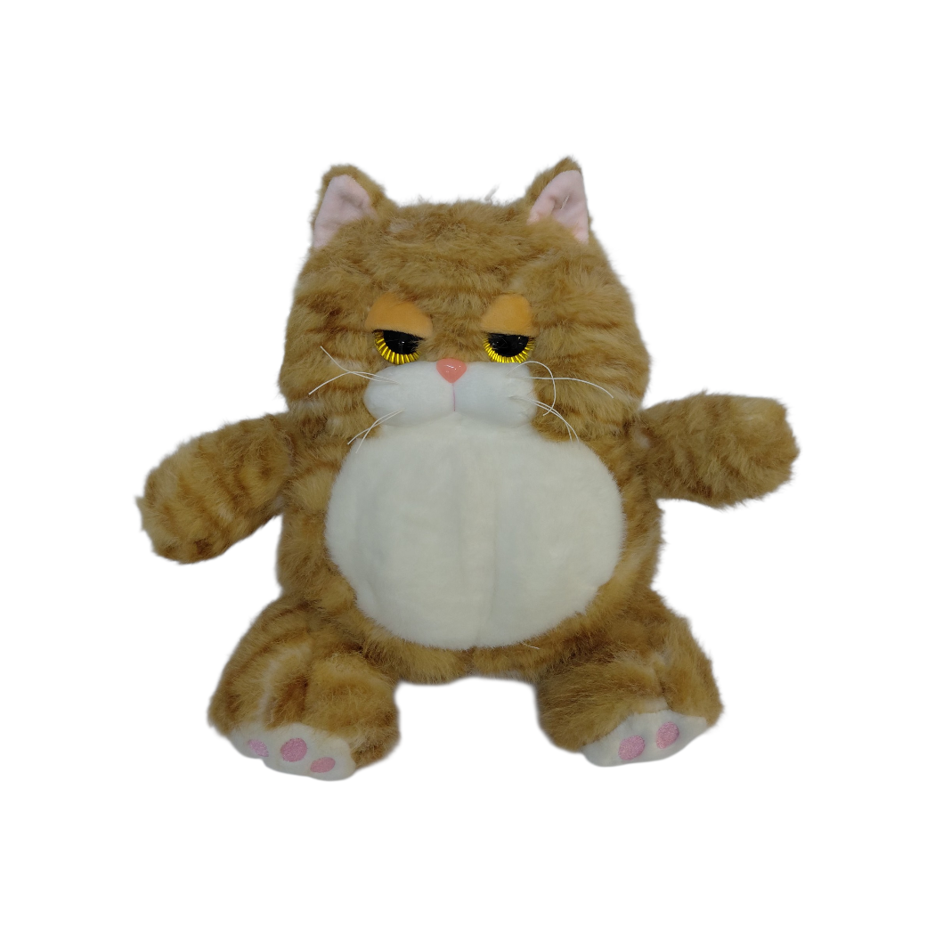 PELUCHE GATO AMARILLO