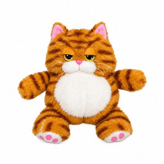 PELUCHE GATO AMARILLO