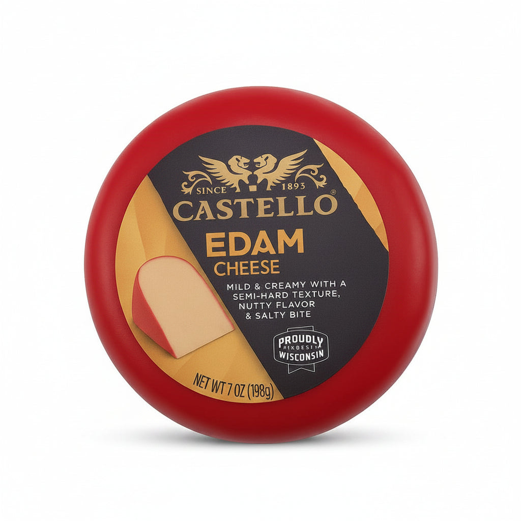 QUESO EDAM RUEDA CASTELLO 198GR