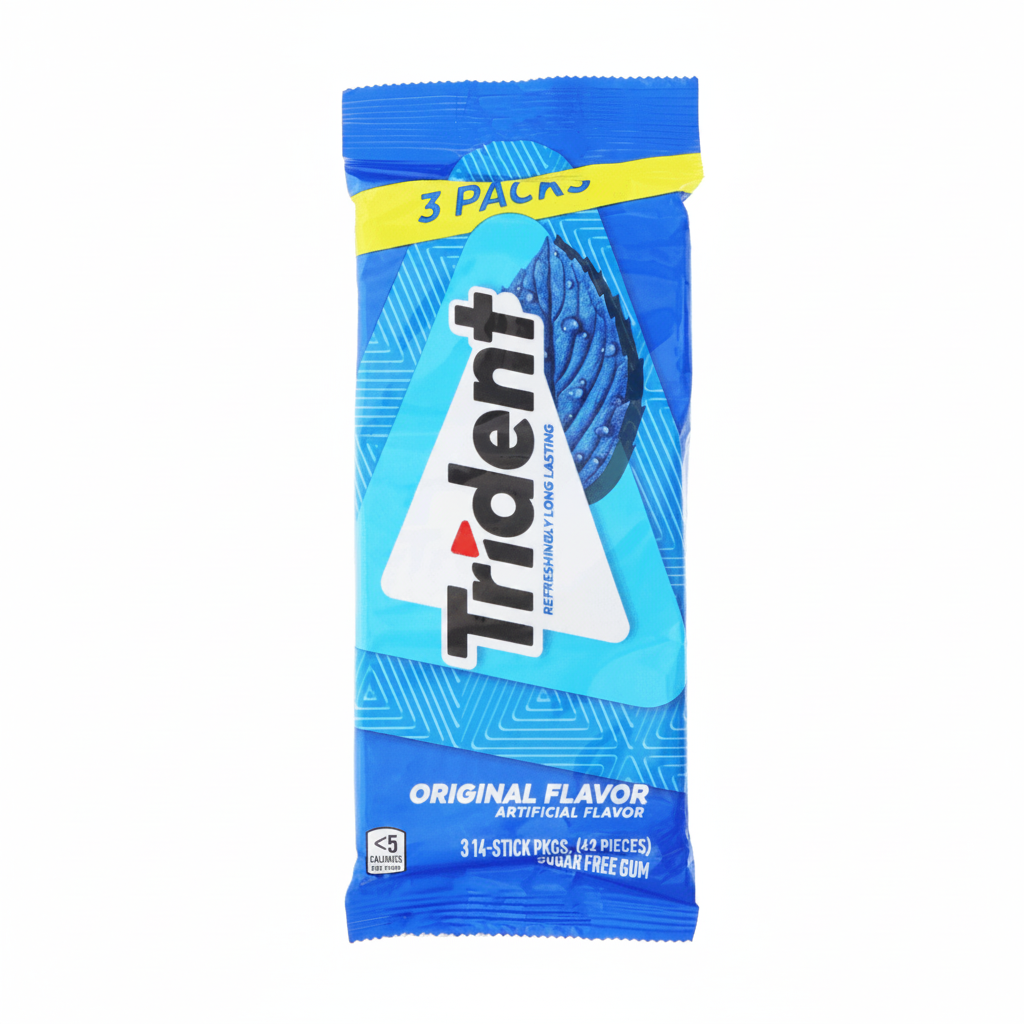 3PACK TRIDENT ORIGINAL 42U