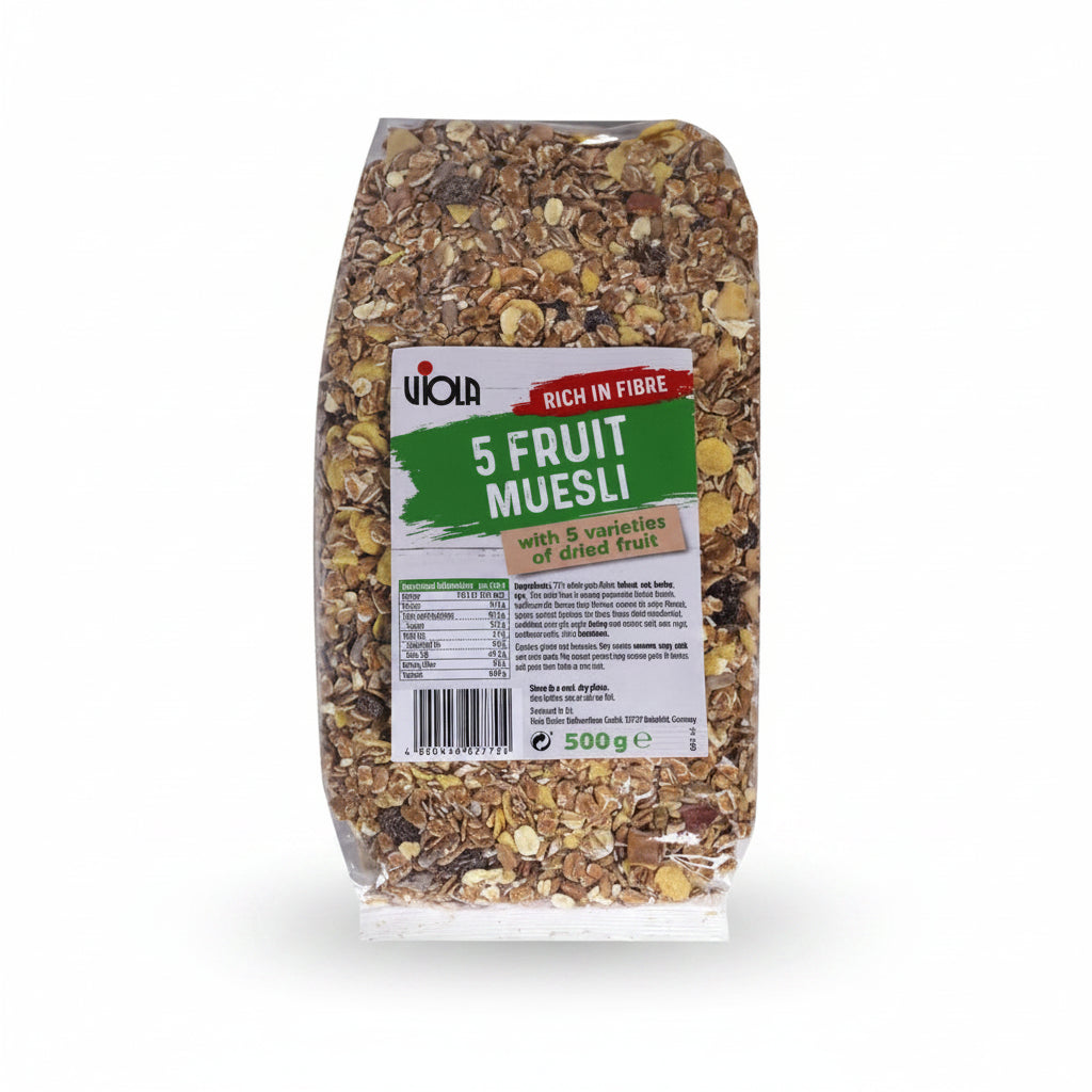 MUESLI VIOLA 5 FRUTAS 500GR