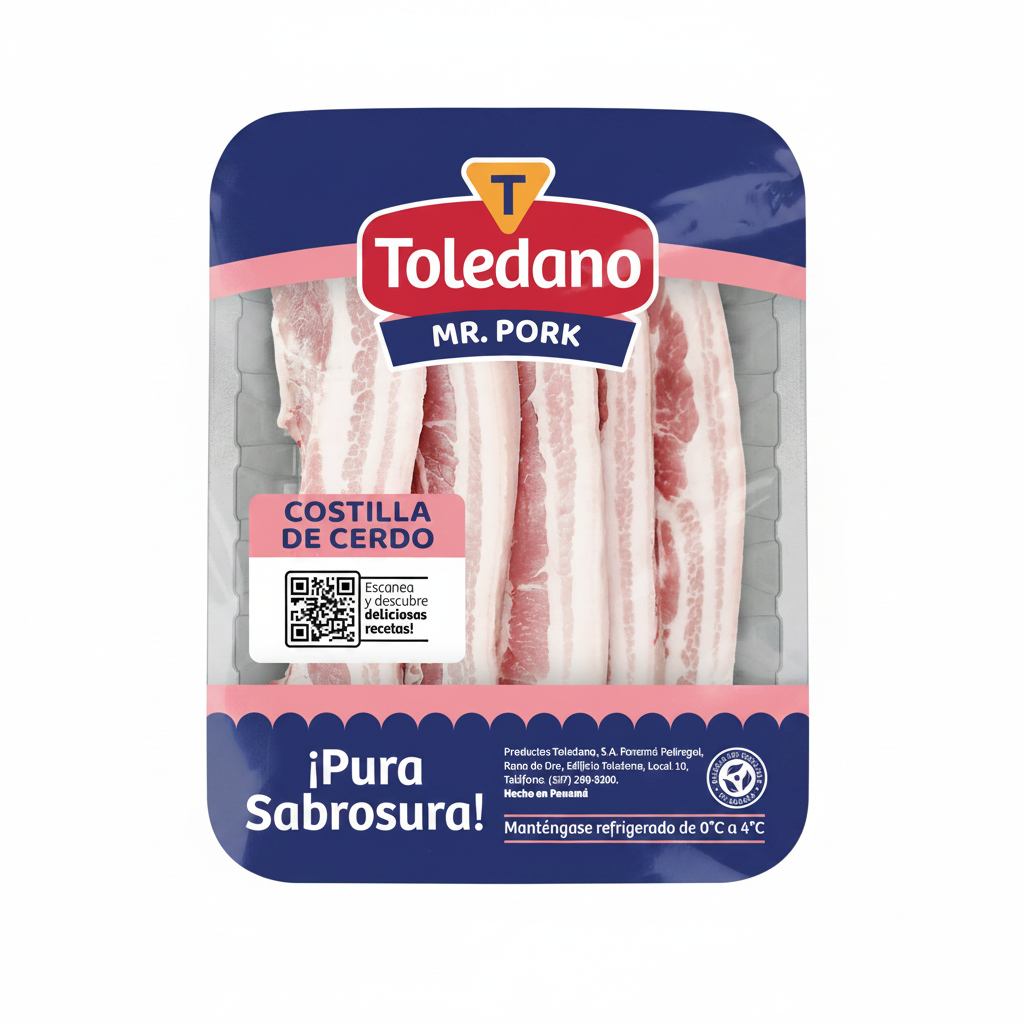 COSTILLA DE CERDO TOLEDANO 1.8KG