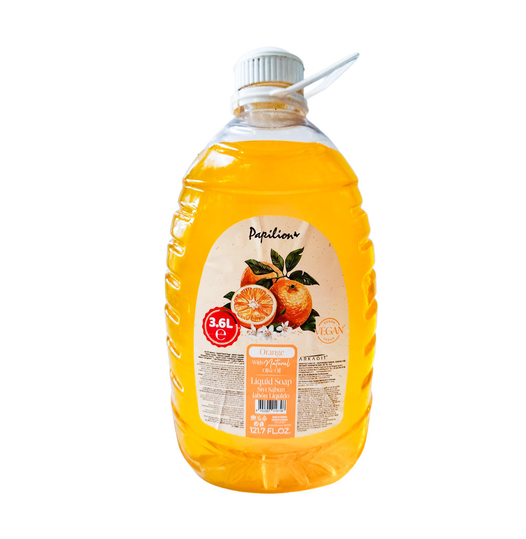 JABÓN LÍQUIDO ORANGE OIL PAPILION 3600ML