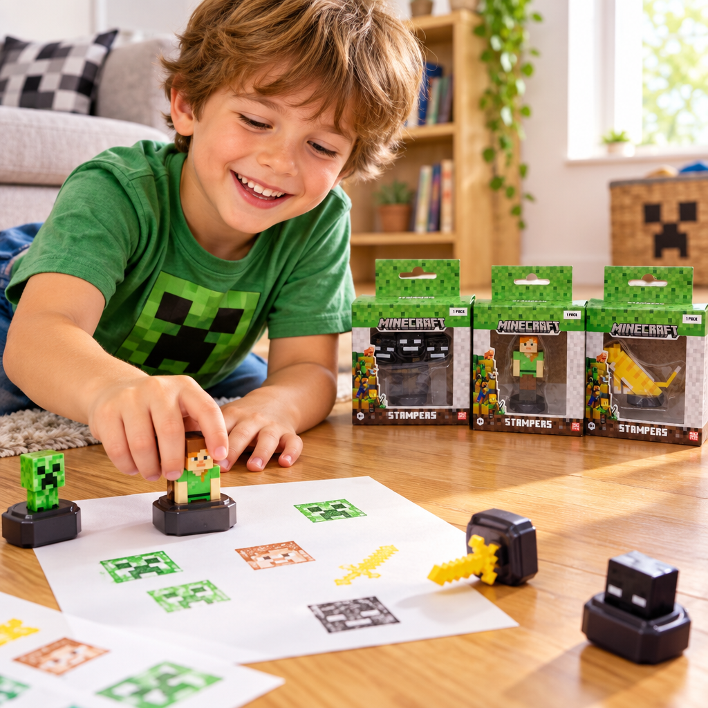 MINECRAFT STAMPERS 1PK