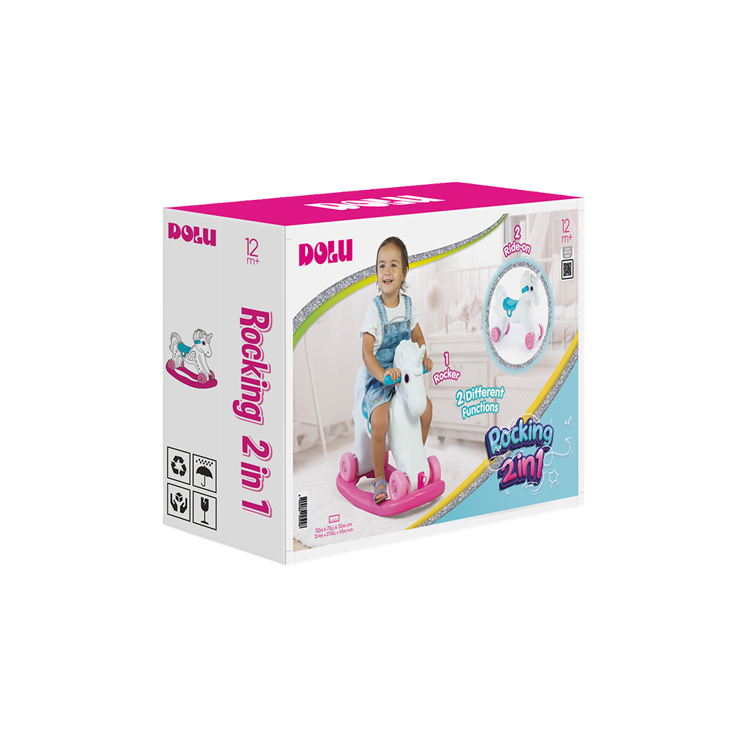 UNICORNIO MECEDOR 2 EN 1 DOLU
