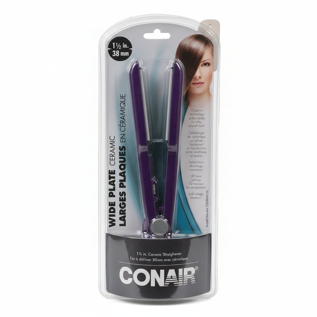 PLANCHA DE CABELLO CON PLACAS DE CERÁMICA CONAIR