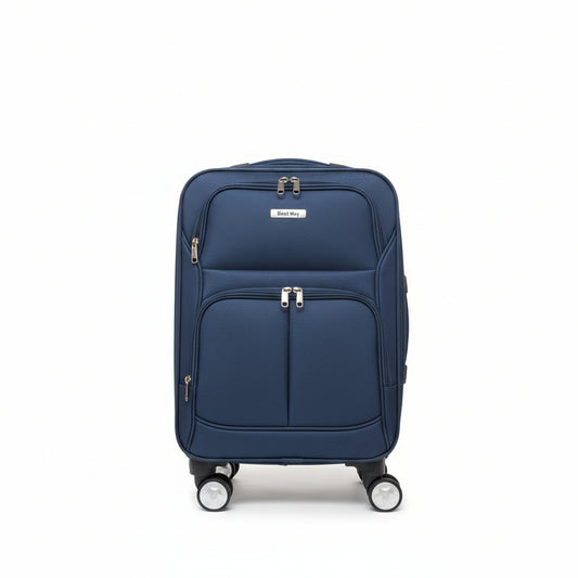 MALETA CHICA AZUL PARA VIAJE BESTWAY