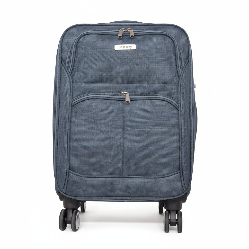 MALETA CHICA GRIS PARA VIAJE BESTWAY