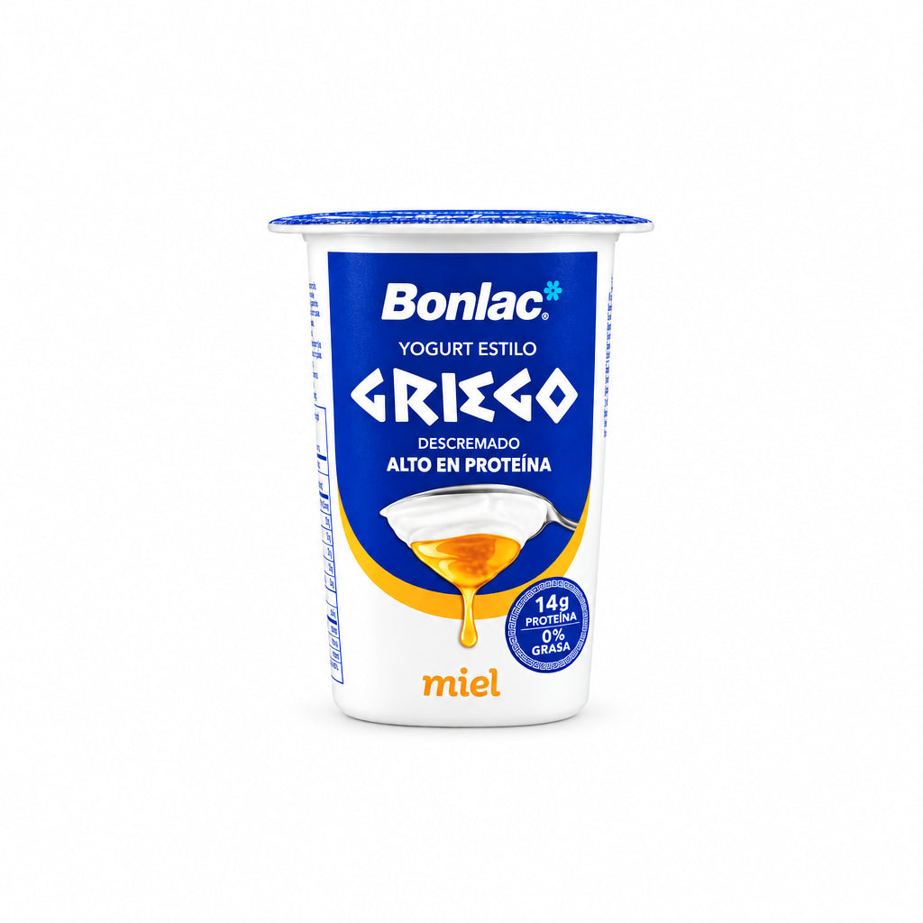 YOGURT GRIEGO MIEL BONLAC 180GR