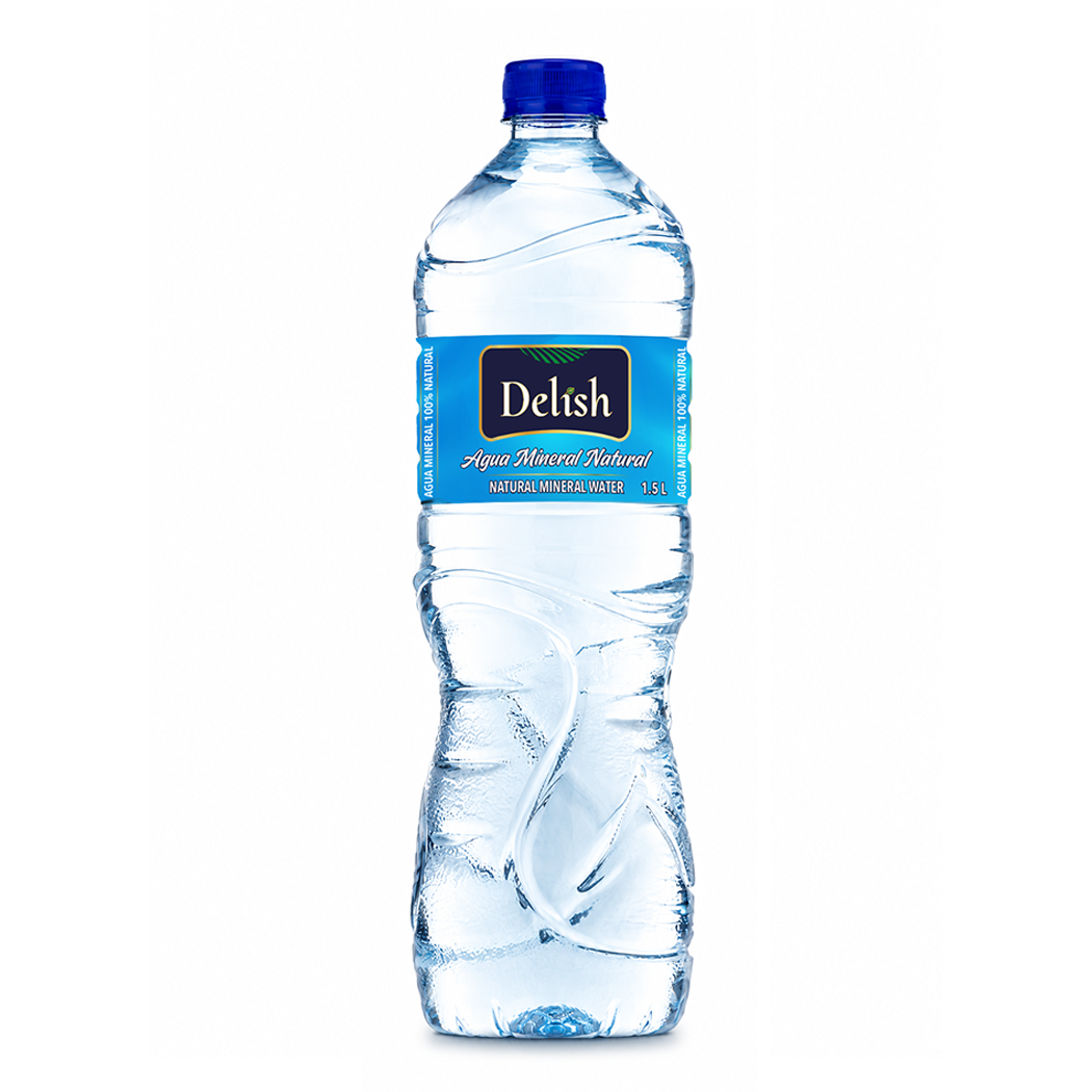 AGUA MINERAL NATURAL DELISH 1.5L