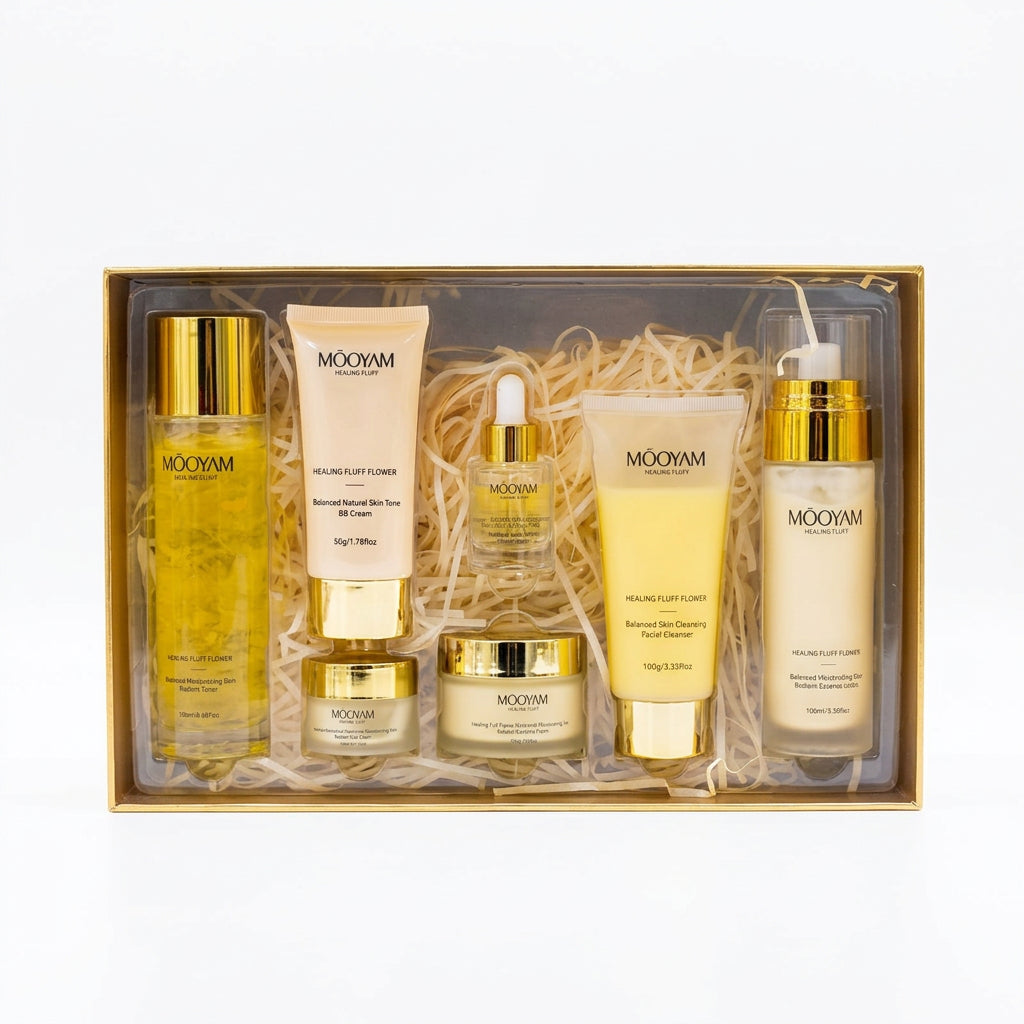 CUIDADO FACIAL FLORES SET 7U