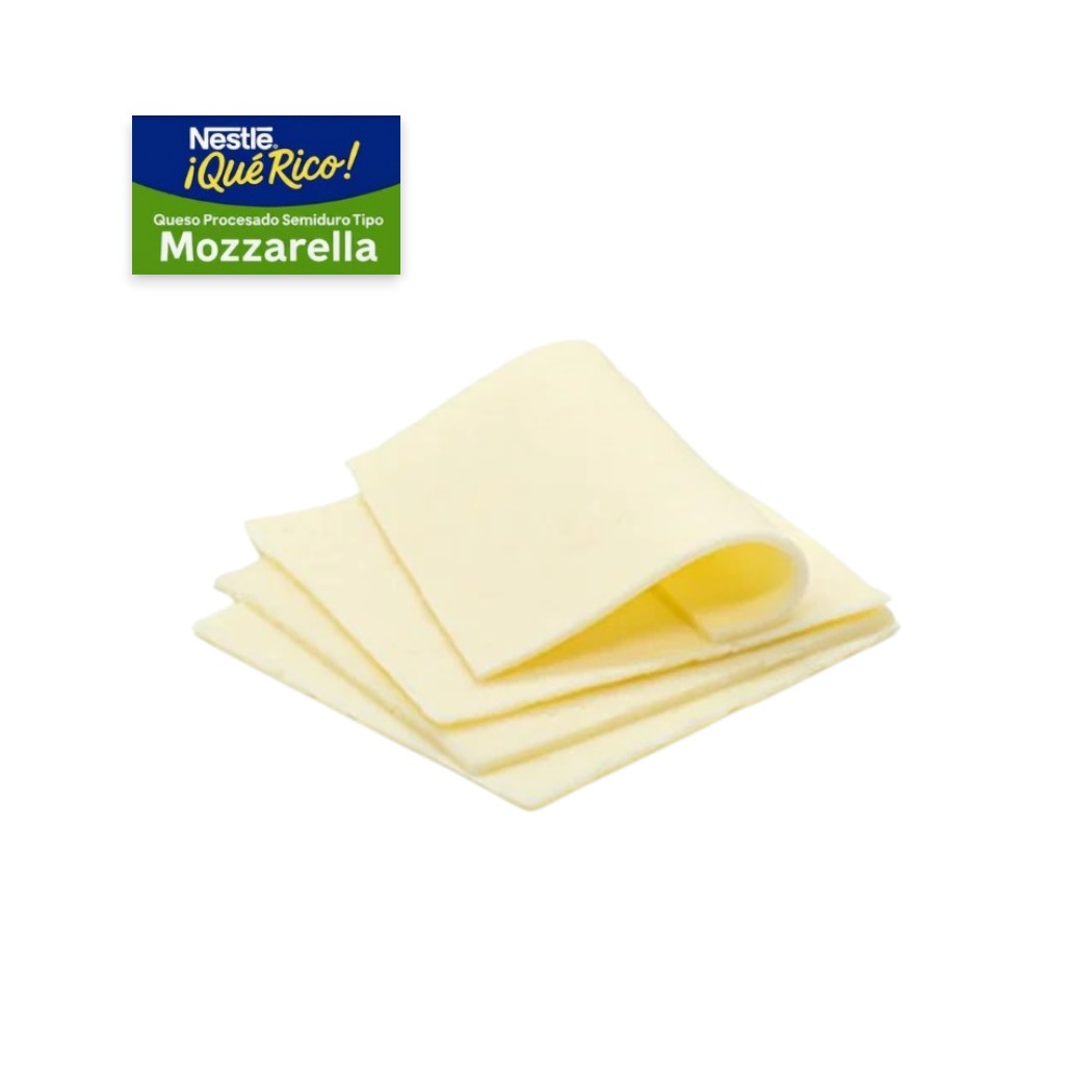 QUESO MOZZARELLA REBANADO NESTLE KG
