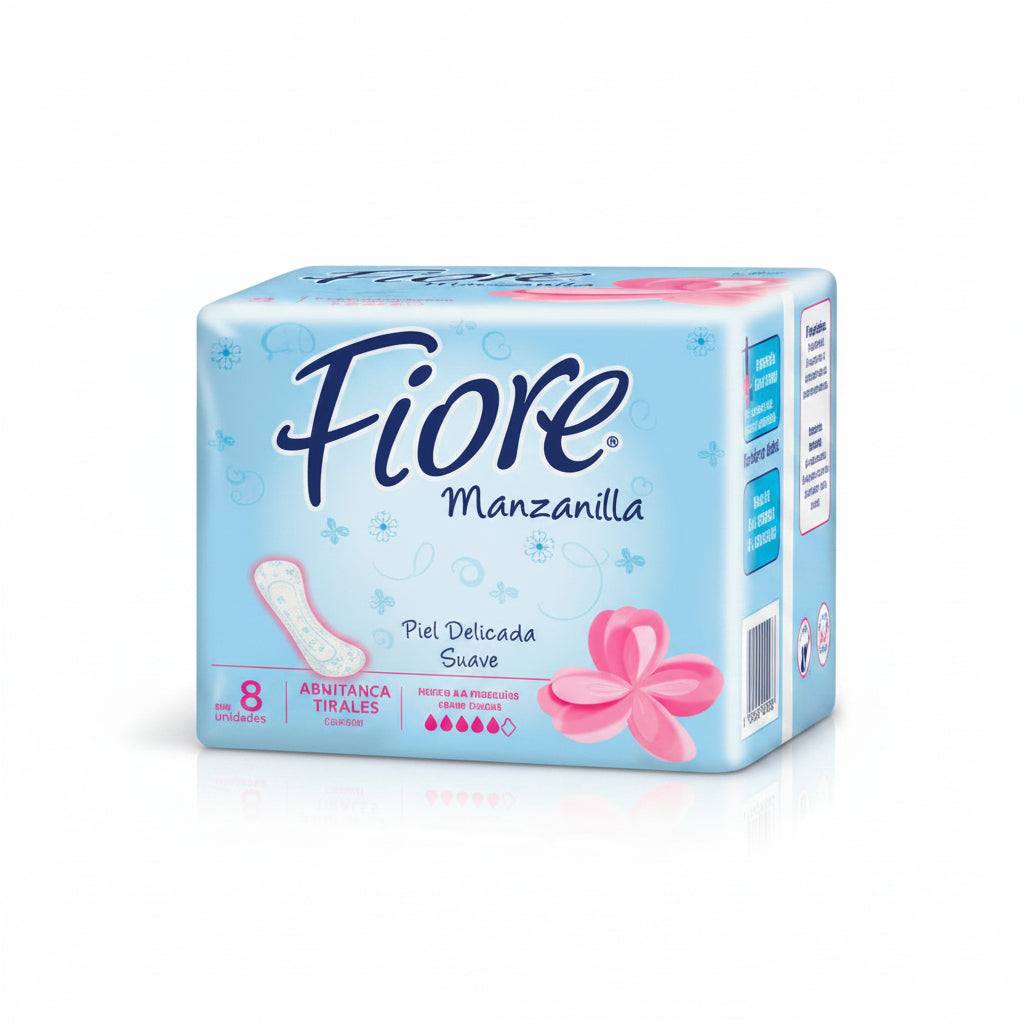 TOALLA SANITARIA MANZANILLA FIORE 8U