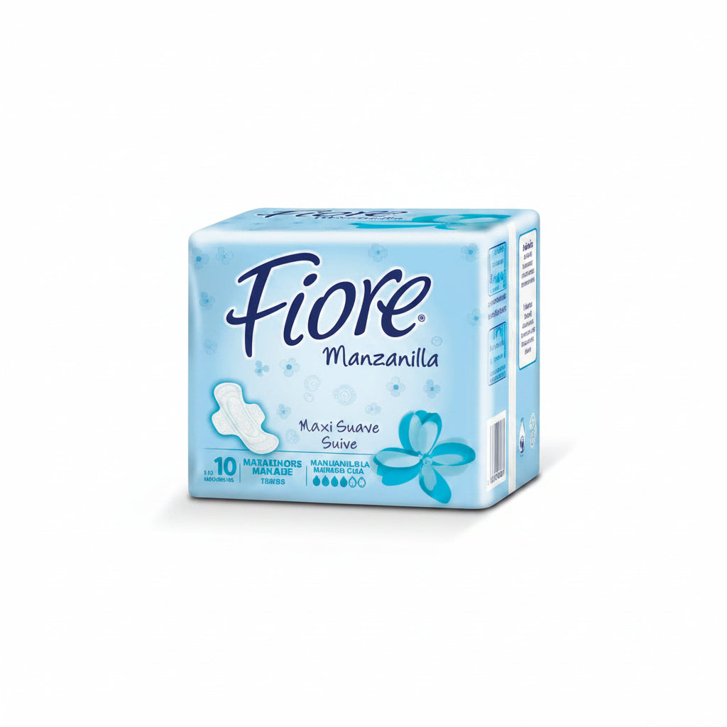 TOALLA SANITARIA MANZANILLA FIORE 10U