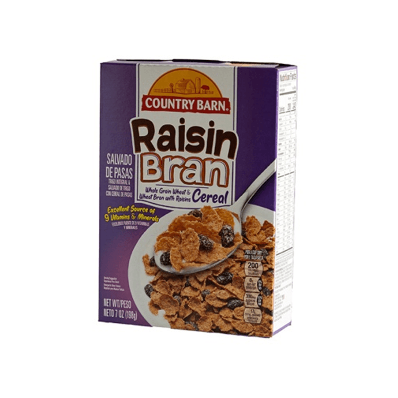 CEREAL RAISIN COUNTRY BARN 7OZ
