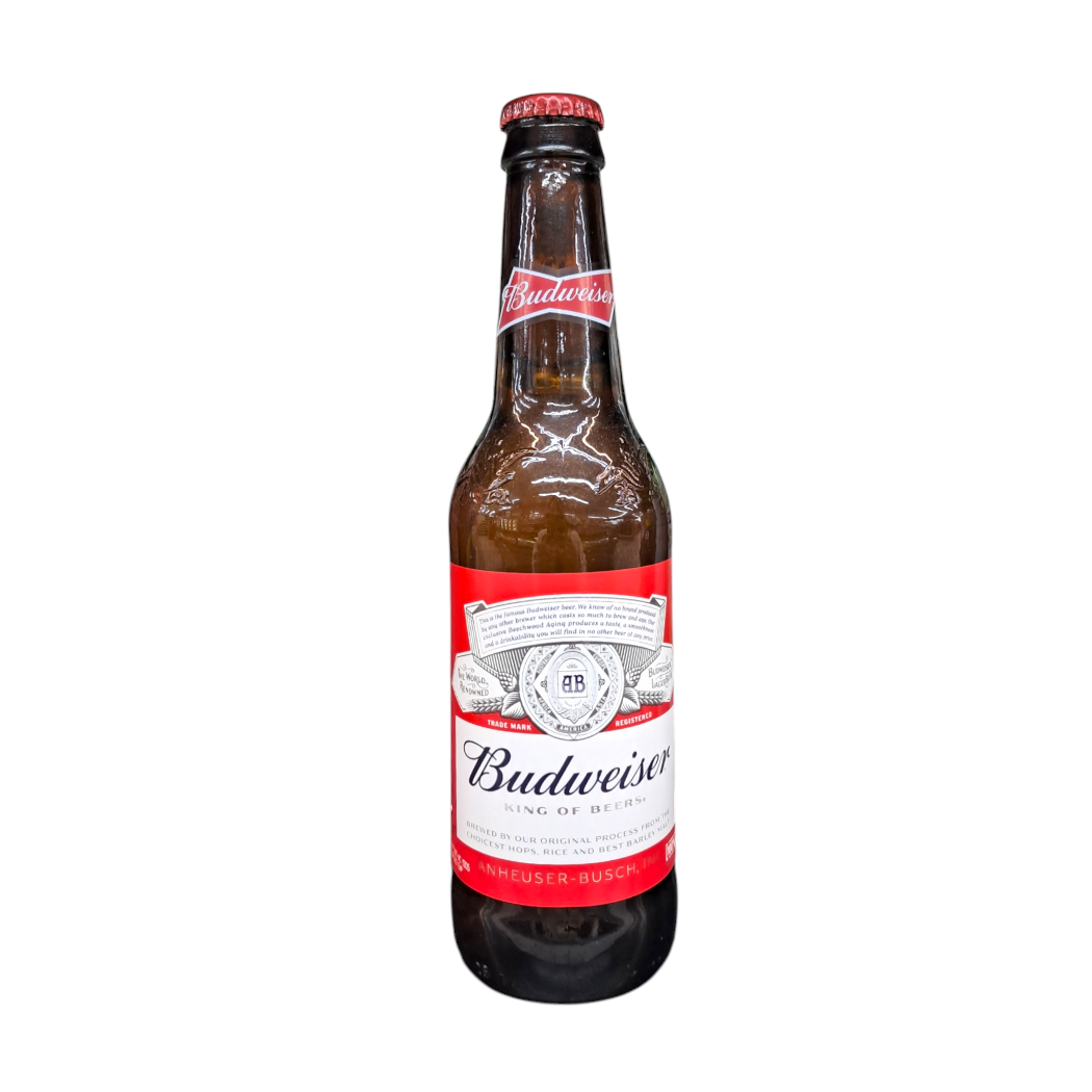 CERVEZA BUDWEISER 12OZ