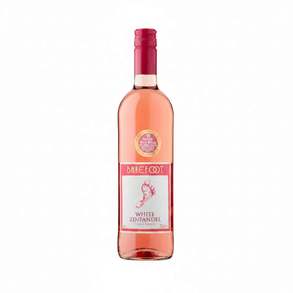 VINO WHITE ZINFANDEL BAREFOOT 750ML