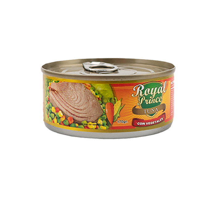 ATÚN VEGETALES LOMITO ROYAL PRINCE 170GR