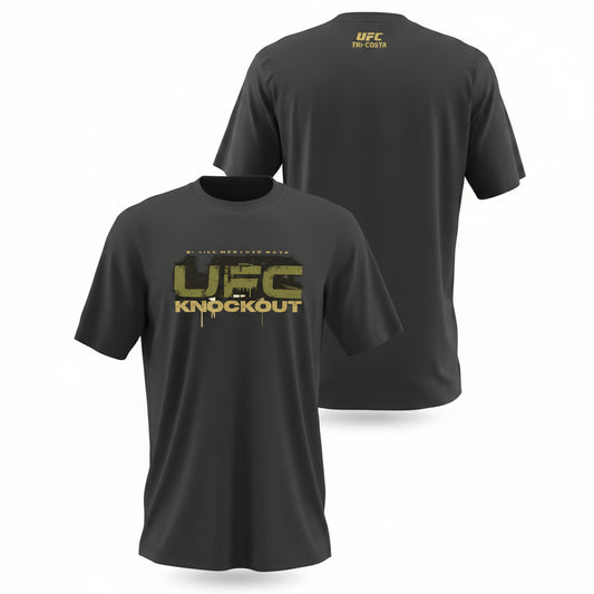 T-SHIRT DE CABALLERO NEGRO DEPORTIVO UFC