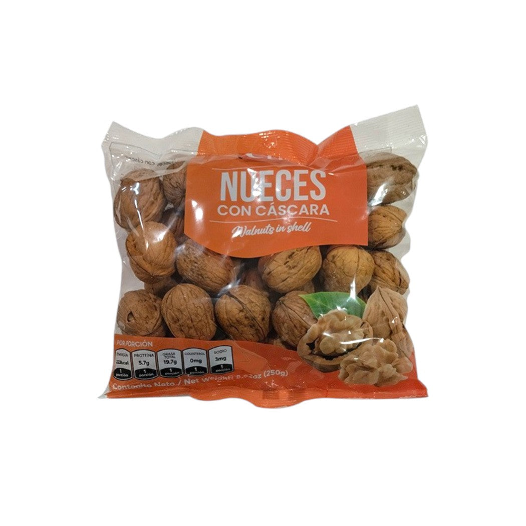 NUECES CON CASCARA 250GR