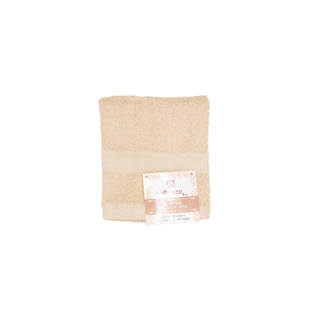 TOALLA DE CARA CREMA