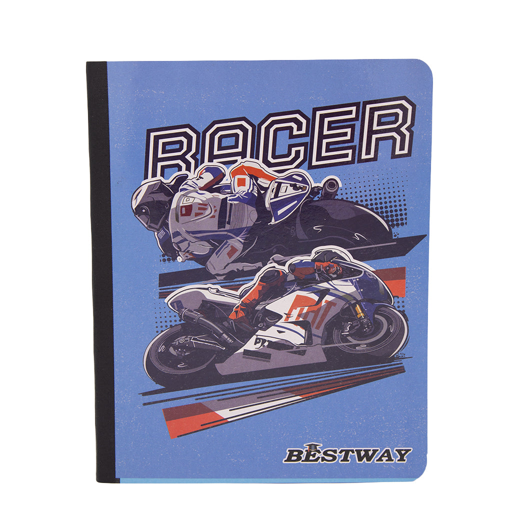 CUADERNO RAYA ANCHA DISEÑO DE MOTOS