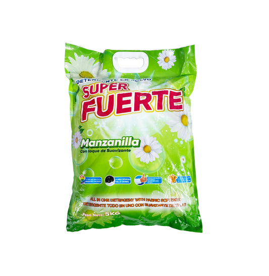DETERGENTE EN POLVO MANZANILLA 5KG