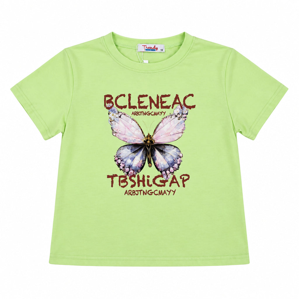 SUÉTER DE NIÑA DISEÑO DE MARIPOSA