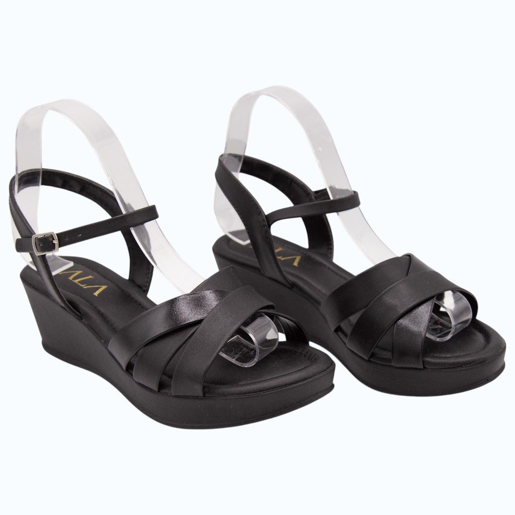 SANDALIAS CRUZADAS EN EL EMPEINE