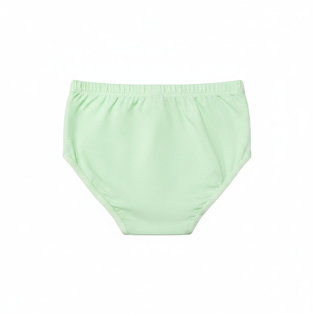 PANTY DE NIÑA COLOR LISO COSTURA GRUESA
