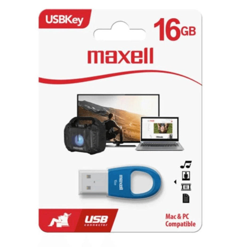 MEMORIA USB 16GB AZUL