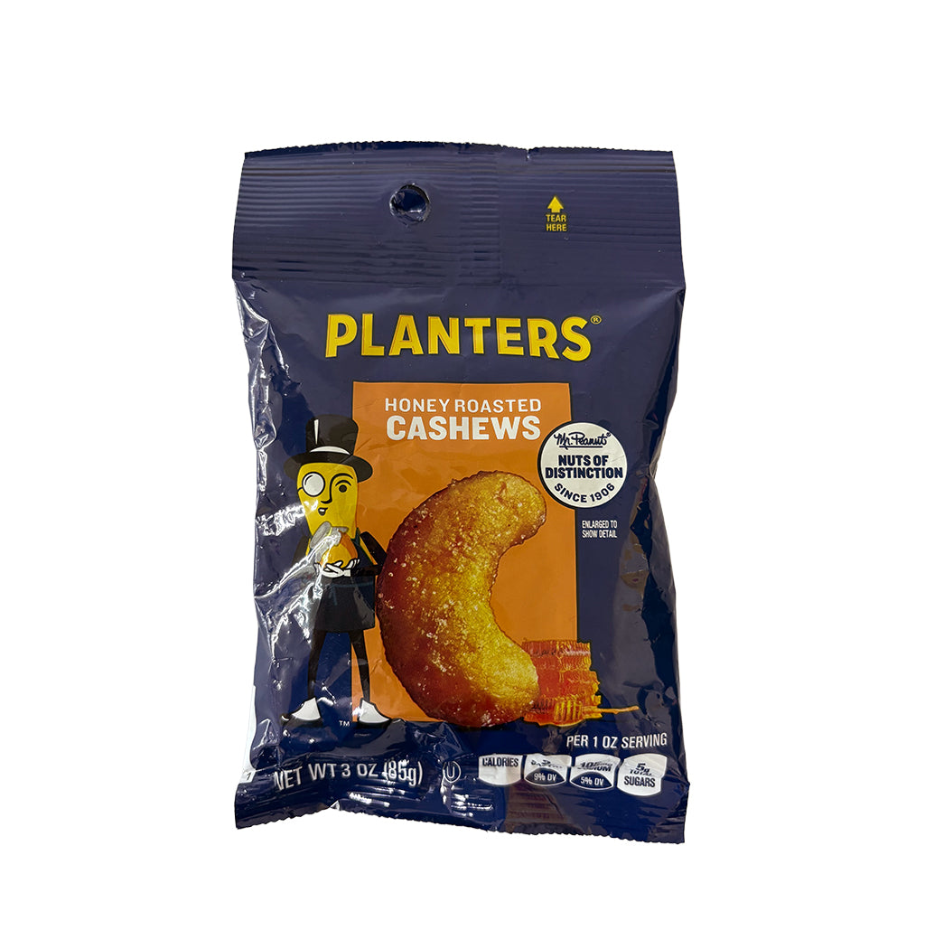 CASHEWS HONEY ROASTED PLANTERS 3OZ