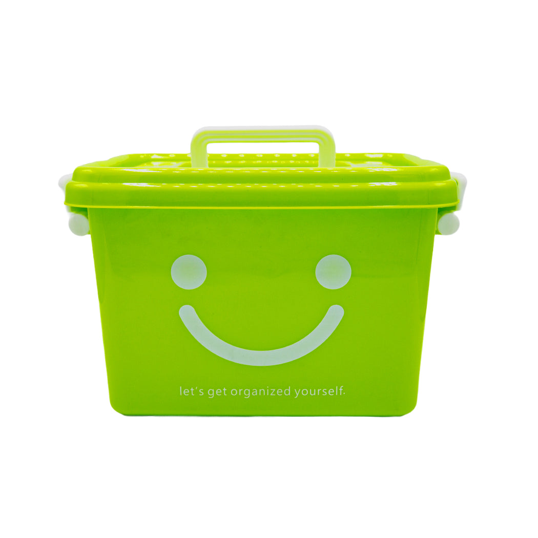 CAJA DE ALMACENAMIENTO DISEÑO DE CARITA