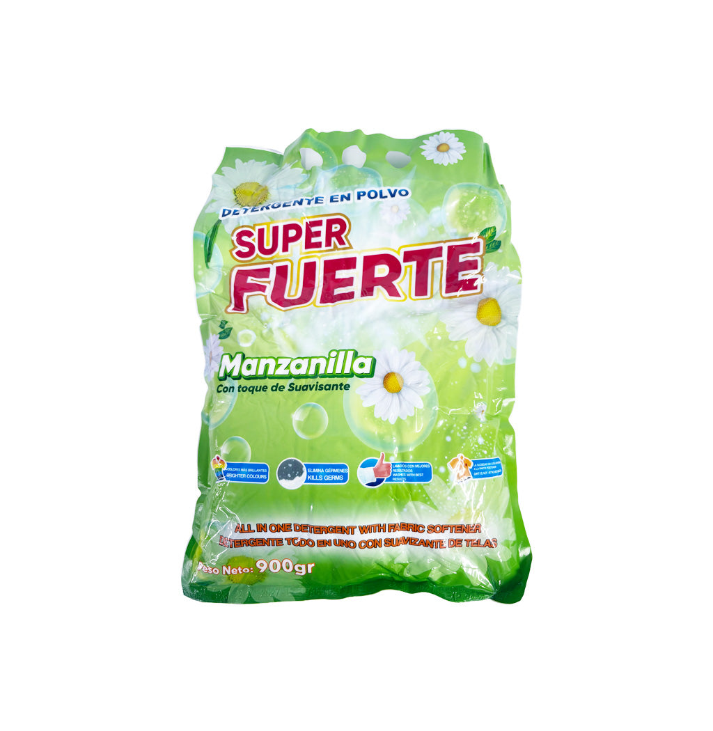 DETERGENTE EN POLVO MANZANILLA 900GR