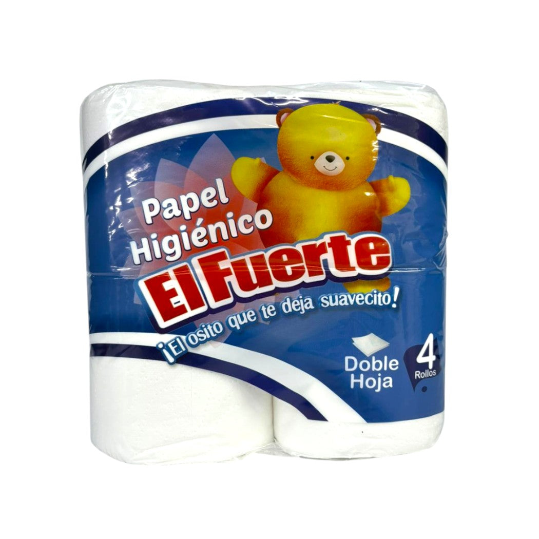 PAPEL HIGIÉNICO OSO 4 ROLLOS 2 PLY