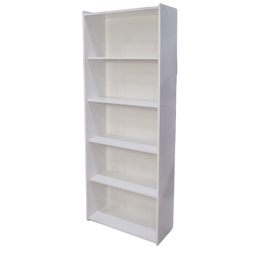 LIBRERO BLANCO MULTIFUNCIONAL 6 REPISAS