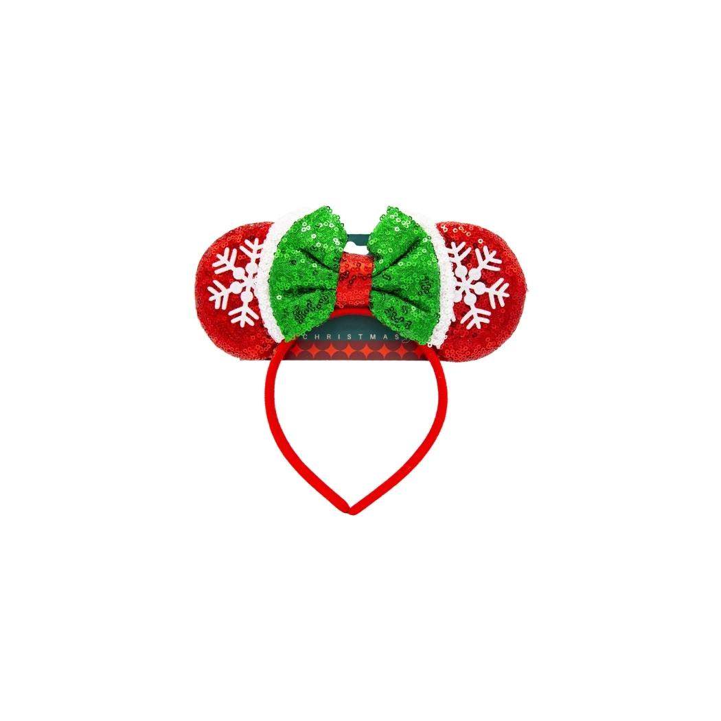VINCHAS NAVIDEÑAS PARA CABELLO